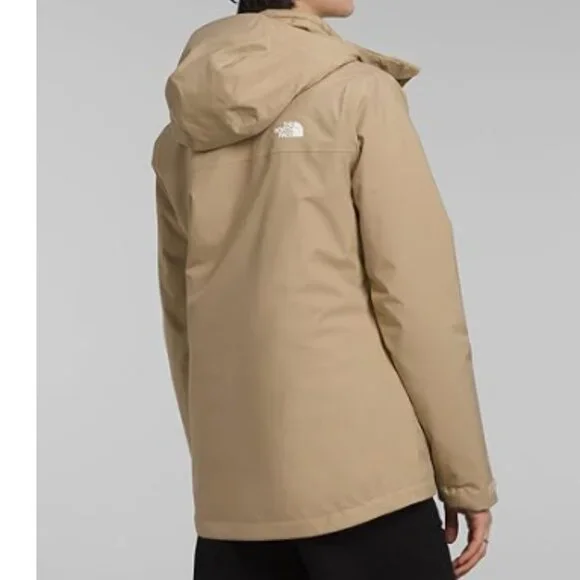 The North Face Women's Carto TriClimate Jacket Khaki Stone 3XL